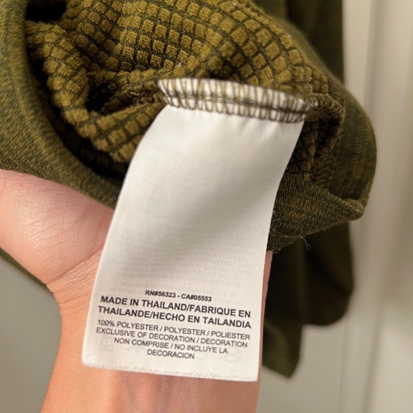 Nike Men’s Breathe Dri-Fit 1/4 Zip Long Sleeve Training Shirt in Green - Sz XL - Picture 5 of 7